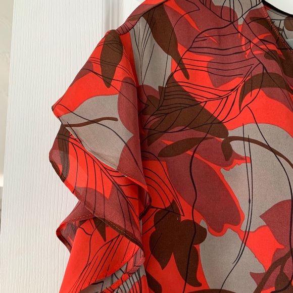 Philosophy flutter sleeve blouse - Picture 2 of 4